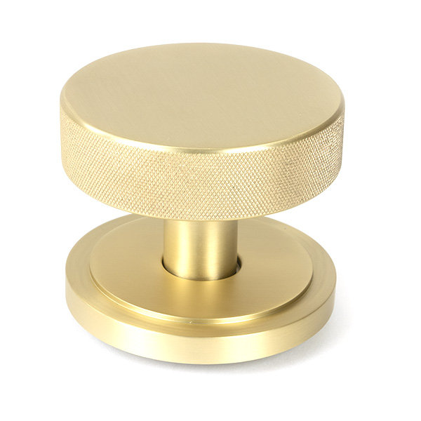 Brompton Single Dummy Door Knob, Polished Chrome