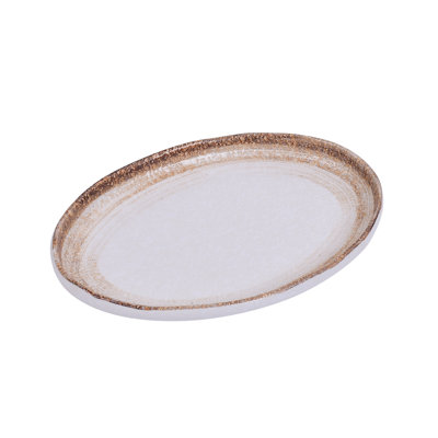 Assiette plate 14 po Rockeye