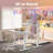 Electric Standing Desk With 4 Memory Presets, Wide Height Adjustment, Durable Steel Frame & Easy Assembly-1307544572-1300559011