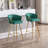 Dardar Stools, with Chrome Footrest and Base /Golden Leg Simple Stool-1587285840-1583930031