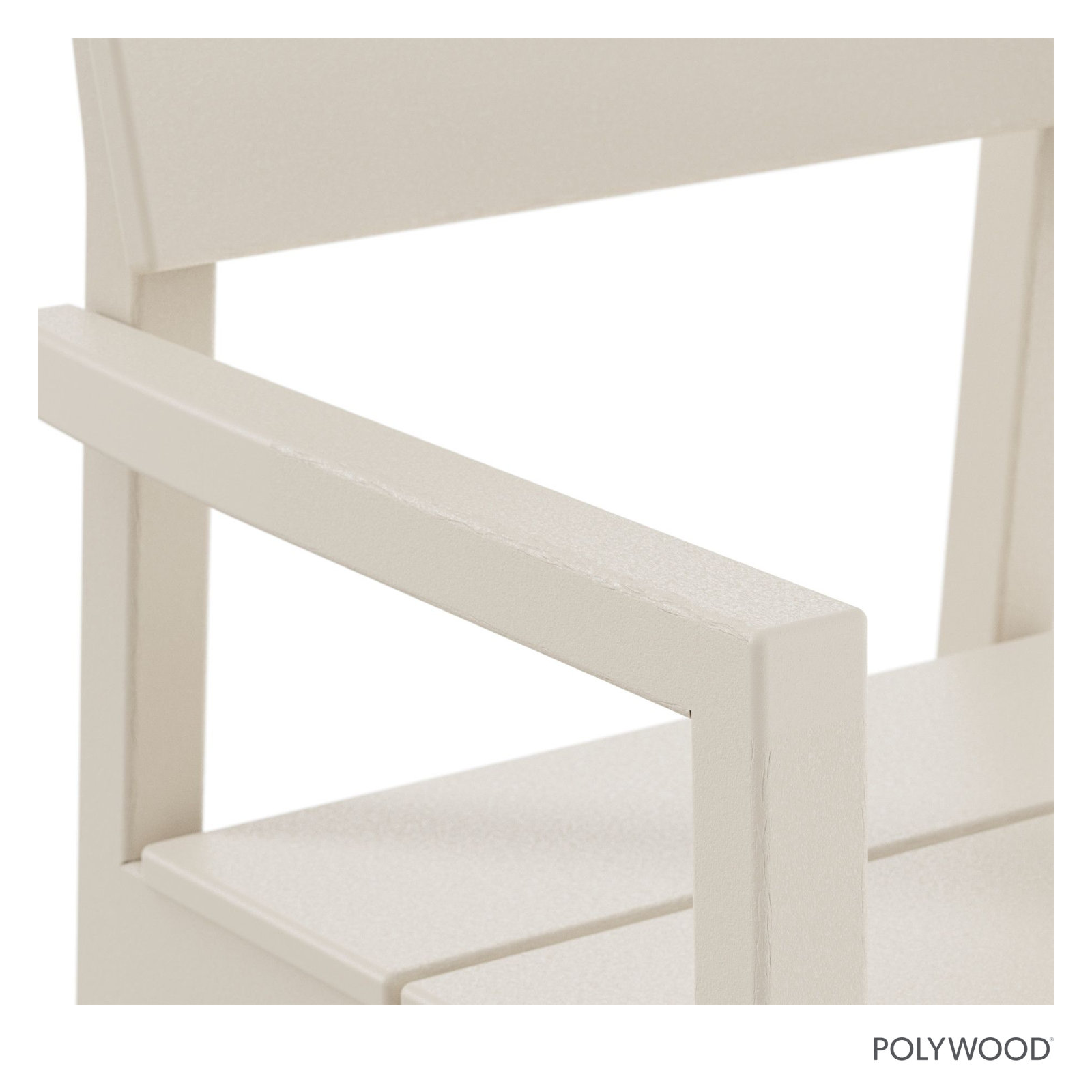POLYWOOD® Edge Patio Armchair, Sand
