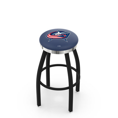 NHL 30" Swivel Bar Stool with Cushion