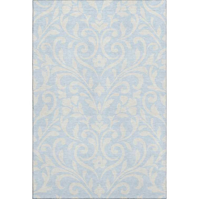 Premium Machine Washable Prisco Sky Rug