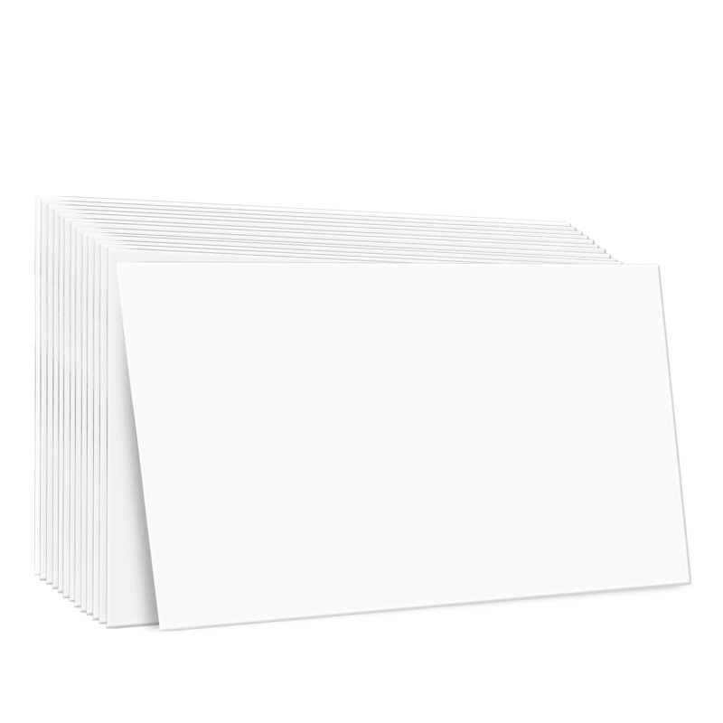 61cm L x 121.9cm W Smooth PVC Drop-In Ceiling Tile
