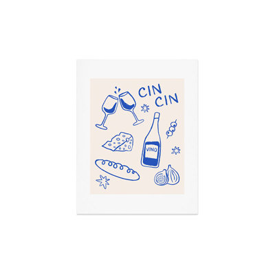 «Thespacehouse Wine and Cheese Cheers», reproduction d'art