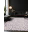 Tapis gris soyeux et moelleux-100863188