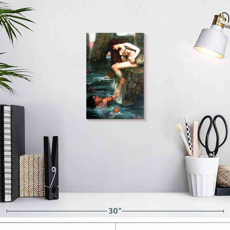Kelan The Siren, 12" H x 8" W