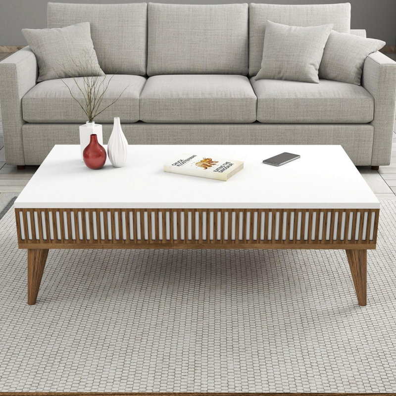 Table basse, Blanc