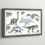 Jaheim, dinosaures anciens, reproduction encadrée-105769807