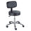 Tabouret de laboratoire à hauteur ajustable avec roulettes