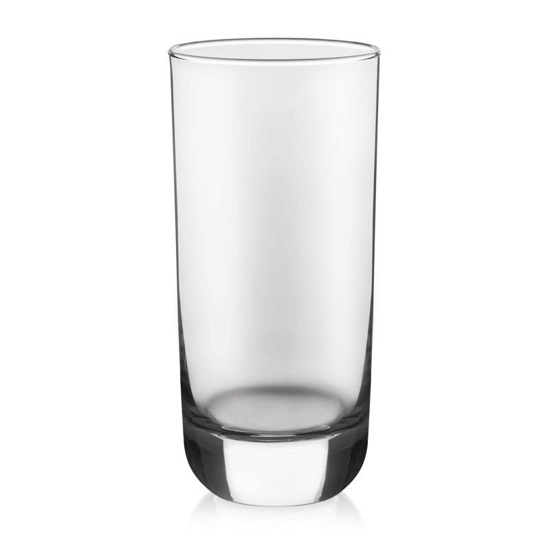 Libbey Polaris Clear Glass Tumbler and Rocks Set, 16 Pieces