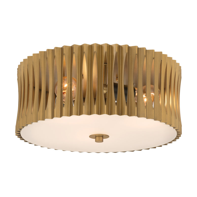 Plafonnier encastré 3 lumières 16 po Aven