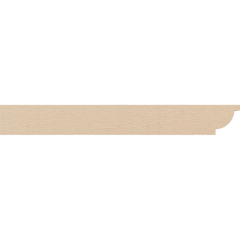 Queue de chevron Alpine Woodgrain TimberThane, brun clair apprêté, H 4 po x l 32 po x P 4 po