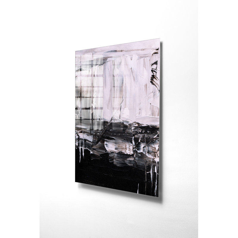 Peinture décorative en verre trempé, H 25,6 po x l 17,7 po x P 1 po