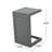 CAPE CORAL ALU C-Shaped Table-1791090060