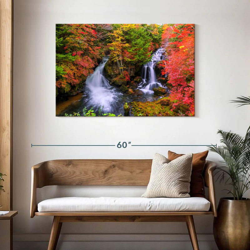 Alvord, automne aux chutes de Ryuzu, H 30 po x l 45 po