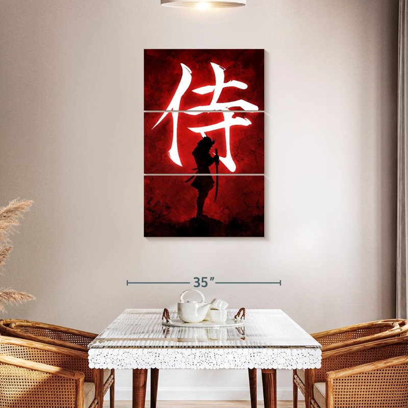 Leisha Samurai On Red