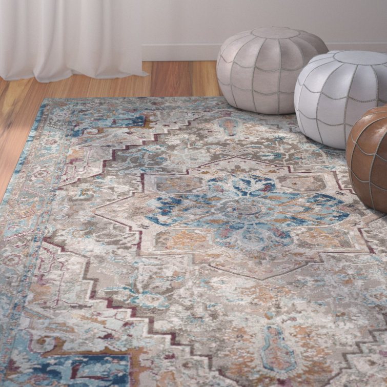 Bruckmann Oriental Beige Area Rug