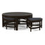 Table basse en rotin avec bancs Raffles-71441857-71441903