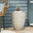 Outdoor Lightweight Concrete Side Table