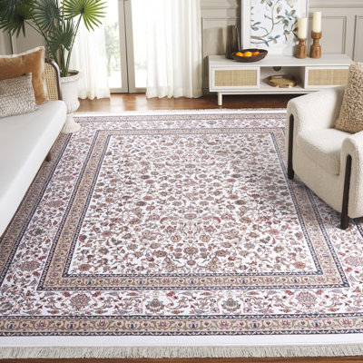 Tapis oriental persan classique en bambou