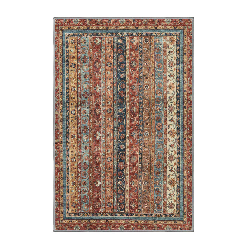 Abstract Indoor Rug, Rectangle 5' x 7'