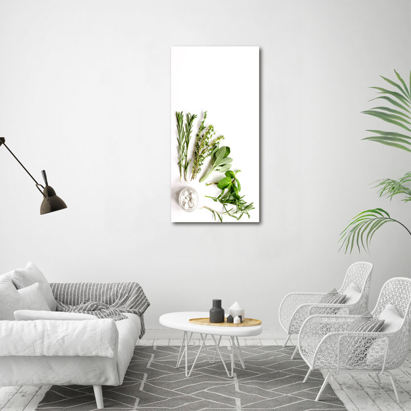 Herbs - Wrapped Canvas Print