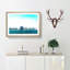 Skyline of Doha in Qatar - Framed Print-56705715-56705716