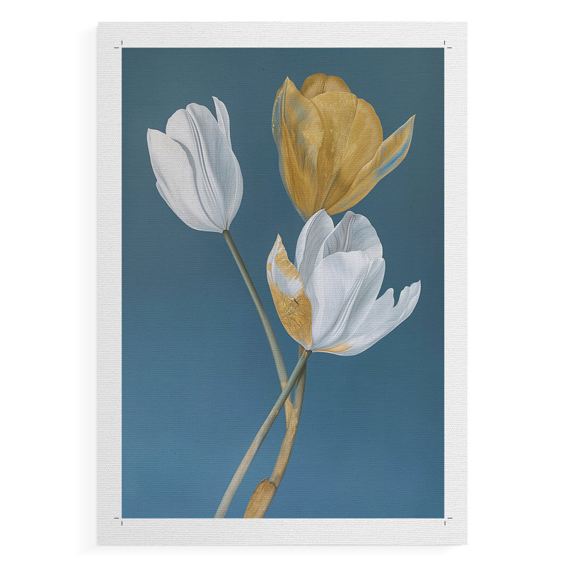 Série FLORAL CXLI - Impression sur toile seulement - NON CADRE, H 12 po x l 8 po