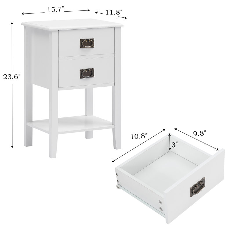Ensemble de chambre à coucher Miramontes, Complète, Blanc