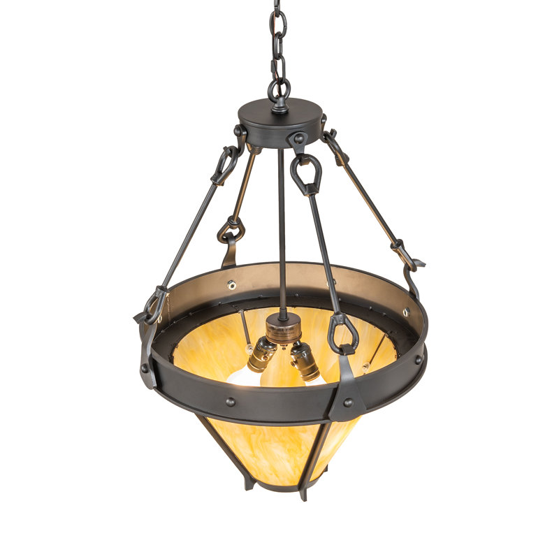 21" Wide Nehring Inverted Pendant