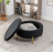 Mariantonietta Upholstered Round Storage Ottoman-1855773757