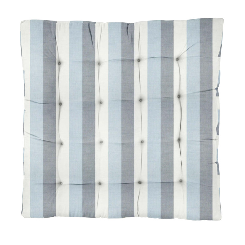 Antoni Sunbrella® Floor Square Indoor/Outdoor Pillow Cover & Insert, Direction Dew