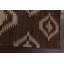 Tapis couleur terre en laine Kilim 5 x 7