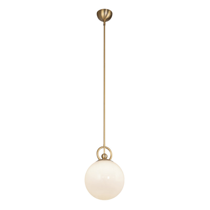 Luminaire suspendu moderne 10-en-1 Brantry, Or brossé