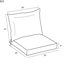 Coussin de chaise d'extérieur 4 po ARDEN-956793730