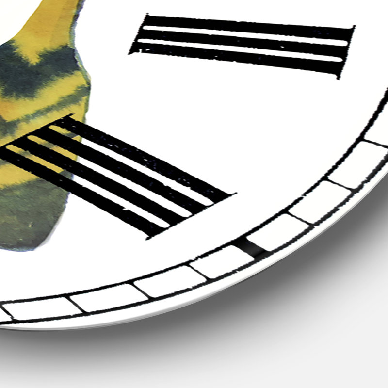 Cinq horloges murales surdimensionnées, Petit