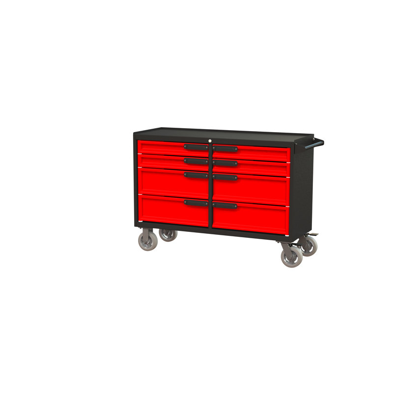 Silliman 18'' W Metal Top Workbench with Wheels