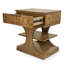 Manhattan Valley - Table de chevet décorative 1 tiroir - Finition châtaignier rétro-188109571