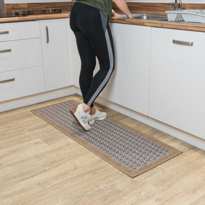 Geometric 50cm X 75cm Area Rug Set