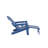 Outdoor Lounge Chair, Adirondack Chair With Built-In Cup Holder-2102967557