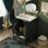 Meuble-lavabo 24 po avec lavabo en céramique