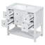 Base de meuble-lavabo simple 78,1 po 36 po seulement-101092153
