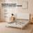 Eriksay Low Profile Upholstered Platform Bed with Wingback Headboard-1653282083-1659977898