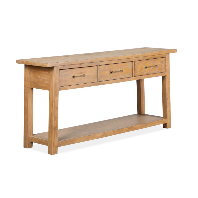 Console en bois massif 64 po Dunkirk