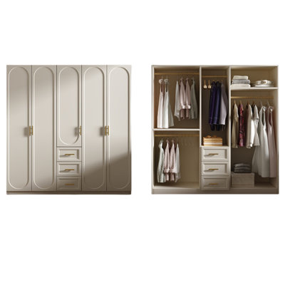 Modern Simple Solid Color Fashion Wardrobe