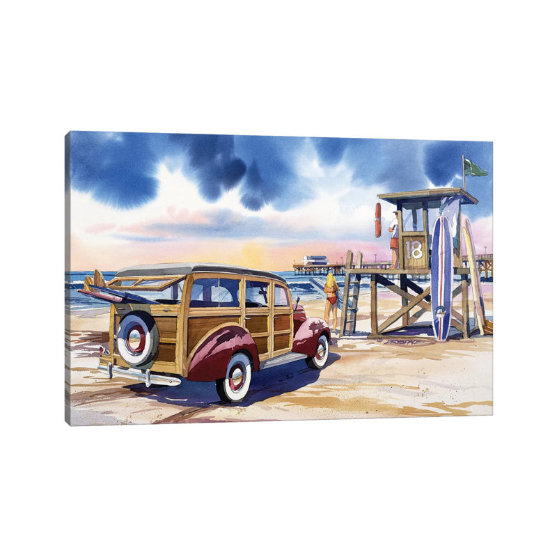 Tower 18 by Bill Drysdale - Wrapped Canvas Gallery-Wrapped Canvas Giclée, 20.32 cm H x 30.48 cm W