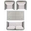 Tarien 4 - Person Patio Conversation Set with Cushions-355215281