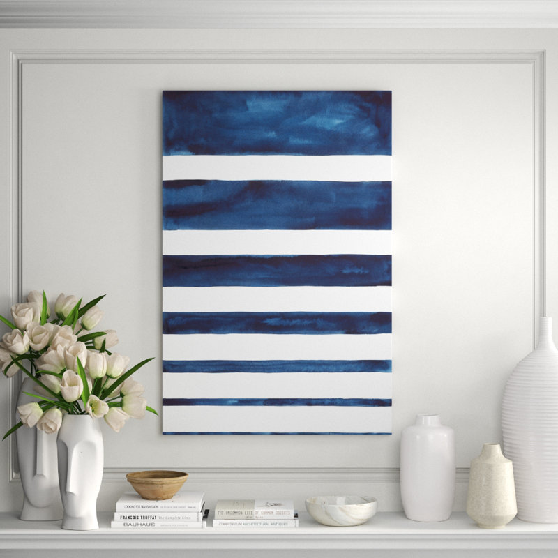 Horizons Painting by Barclay Butera, 60" H x 40" W, Image Brush Gel
