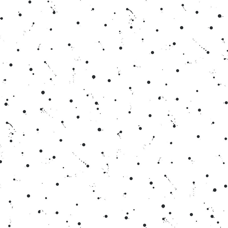 Dripped, Black Ink, Paper